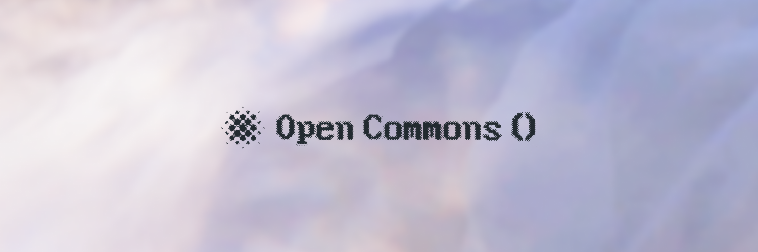 Open Commons podcast artwork